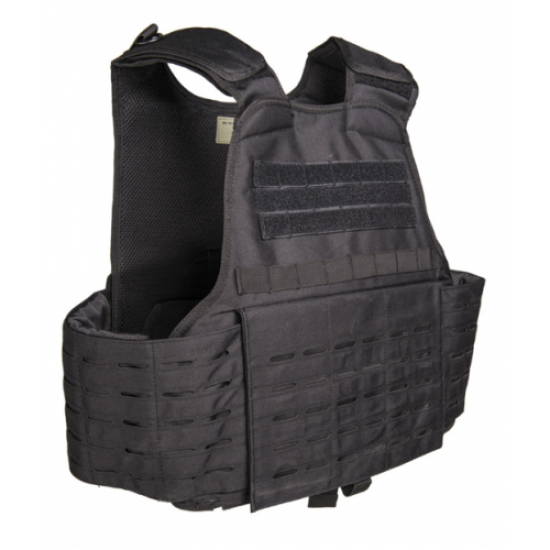 Laser Cut Carrier Vest Mil-Tec | Black