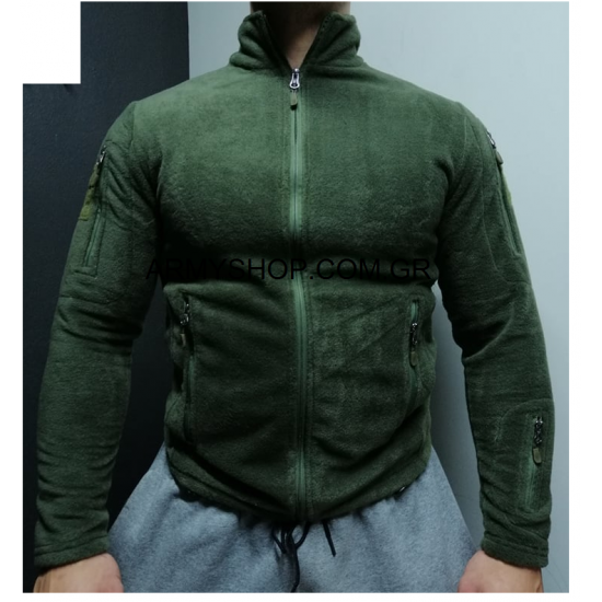 Ζακέτα Minnesota Fleece 5 zip χακί