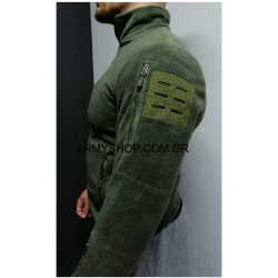 Ζακέτα Minnesota Fleece 5 zip χακί