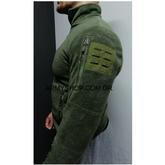 Ζακέτα Minnesota Fleece 5 zip χακί