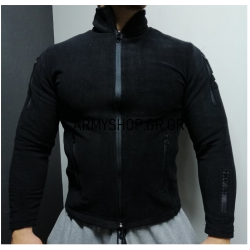 Morrisons Ζακέτα Fleece 5 zip μαύρη