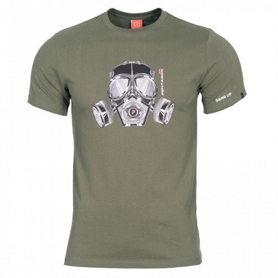 Ageron "Gas Mask" T-Shirt Pentagon