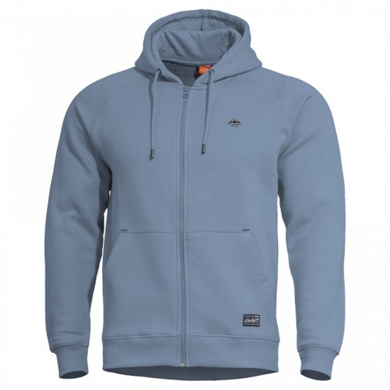 Phaeton Zip Hoodie Pentagon | Dawn Blue L