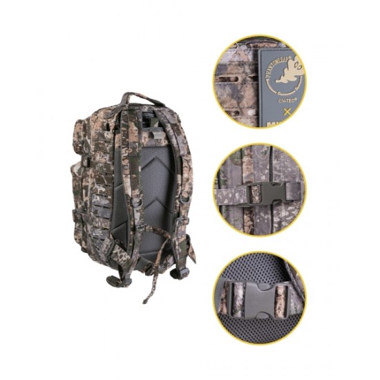 Laser Cut Assault Camo Backpack Mil-Tec Small