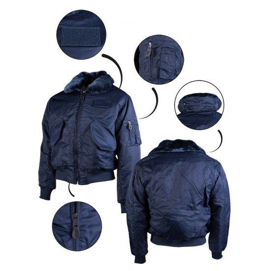 Swat cwu jacket w.detachable collar Mil-Tec