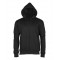 Hoodie with zipper Mil-Tec | Black XL