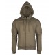 Hoodie with zipper Mil-Tec