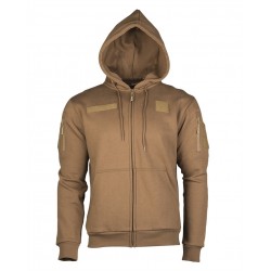 Hoodie with zipper Mil-Tec