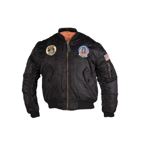 Cwu kids flight jacket w. patches Mil-Tec