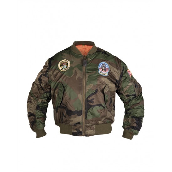 Cwu kids flight jacket w. patches Mil-Tec
