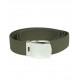 Cotton Silver Buckle Web Belt Mil-Tec