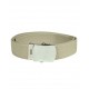 Cotton Silver Buckle Web Belt Mil-Tec