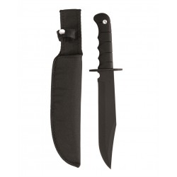 Combat knife with bowie blade Mil-Tec