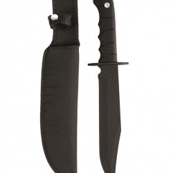 Combat knife with bowie blade Mil-Tec