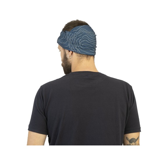 Skiron "Topographic Map" Neck Gaiter Pentagon