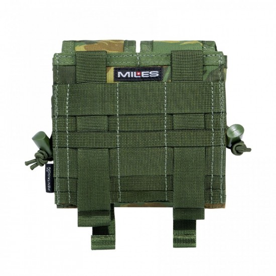 Double Multi Pouch Camo Pentagon