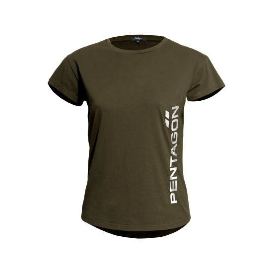 Whisper Ladies Tee "Pentagon Vertical" Pentagon