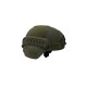 Helmet w Rails Armyrace