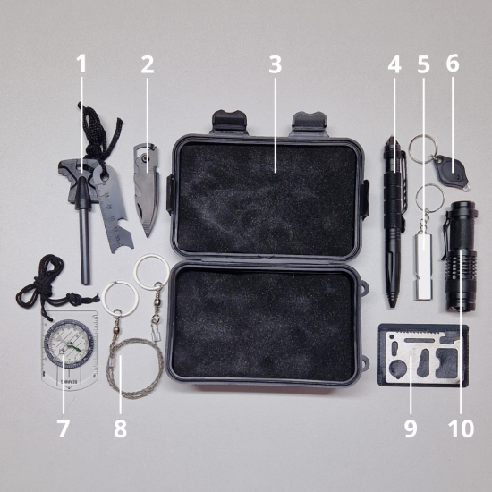 Beacon Camp Κιτ Επιβίωσης Miltac