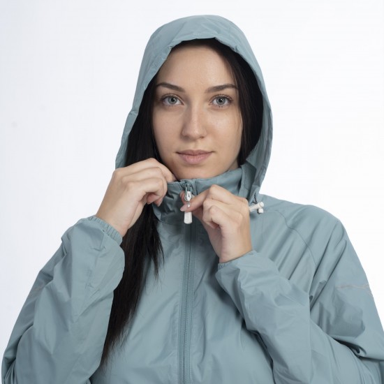 Cloudburst Packable Woman Rain Jacket Pentagon
