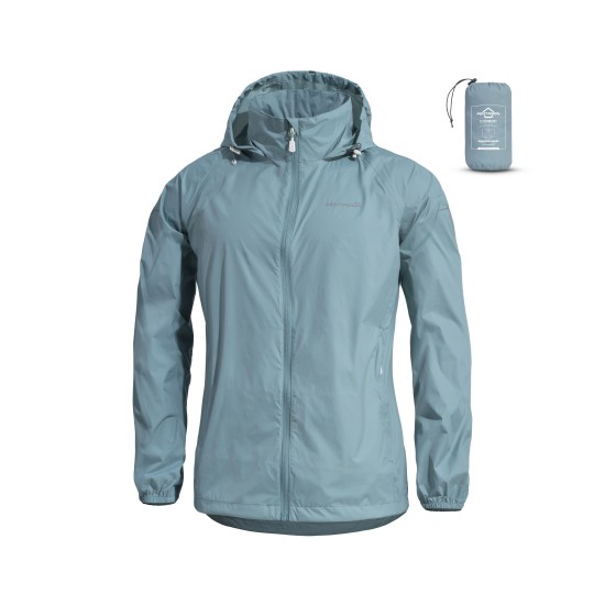 Cloudburst Packable Woman Rain Jacket Pentagon