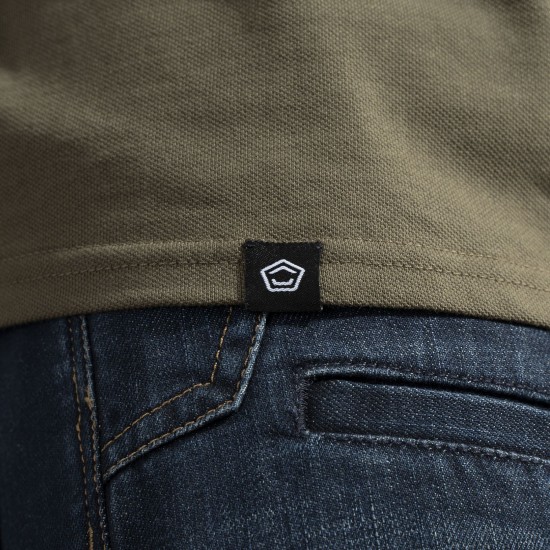 Moth Piquet Polo Shirt Pentagon