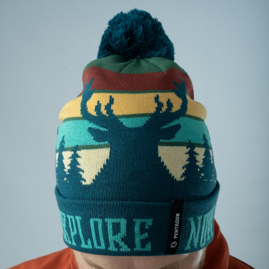 Sanctuary "Deer" Knit Beanie Pentagon