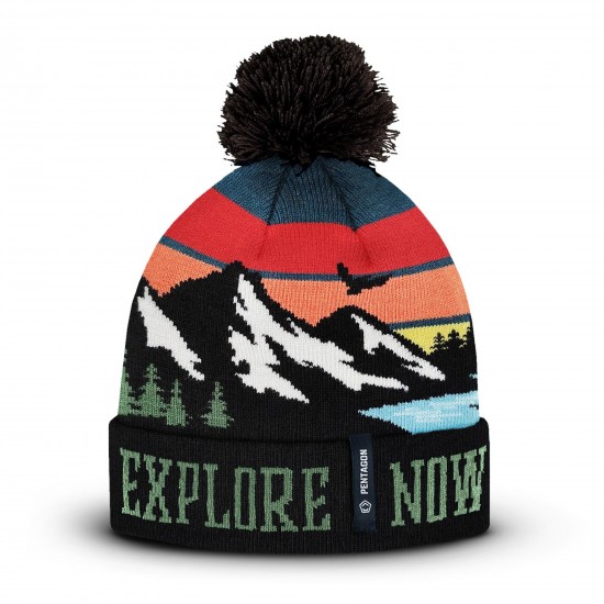 Sanctuary "Mountain" Knit Beanie Pentagon