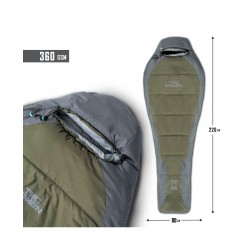Mummy Sleeping Bag 360gr/M² Tac Maven
