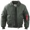 Flight Jacket Survivors | Olive Green M