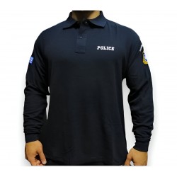 Polo Longsleeve Police