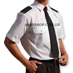 Πουκάμισο λευκό επωμίδες κοινών σωμάτων