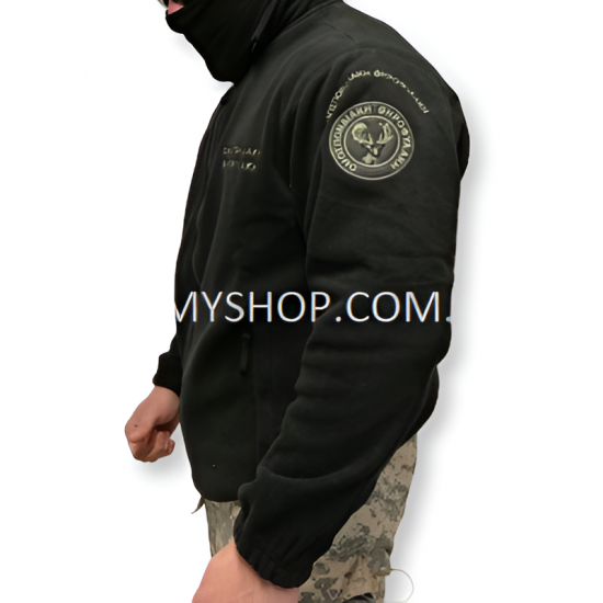 Fleece Jacket black Θηροφυλακή