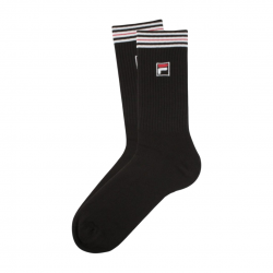 Stripes Square Logo Socks 2Pairs Fila