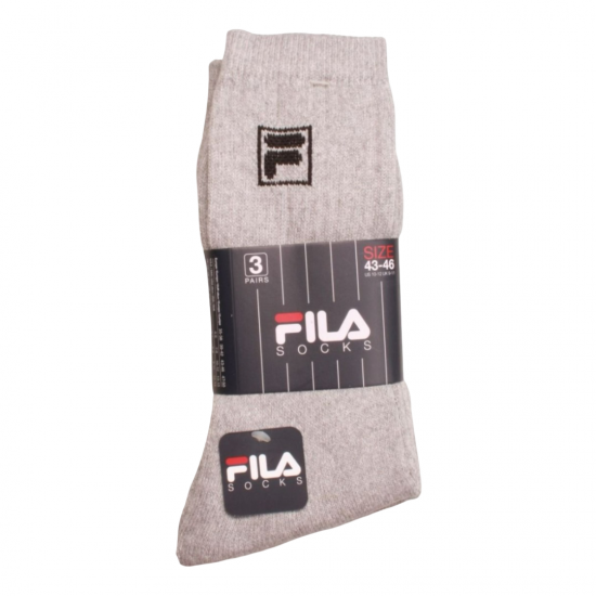 Square Logo Socks 3Pairs Fila