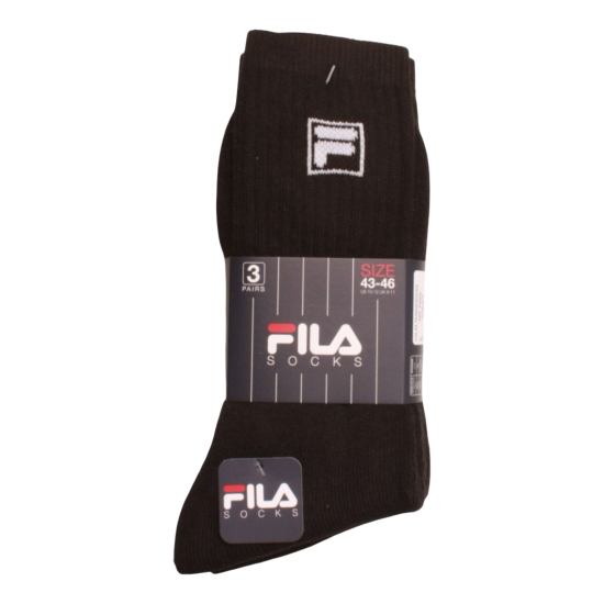 Square Logo Socks 3Pairs Fila