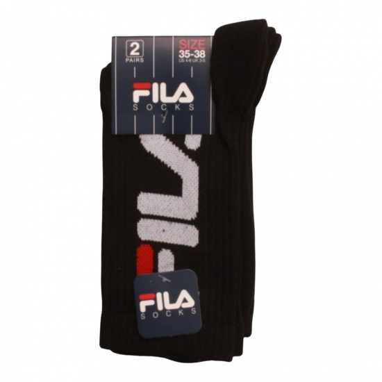Verical Logo Socks 2Pairs Fila