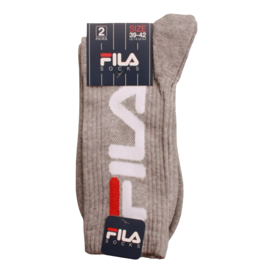 Verical Logo Socks 2Pairs Fila