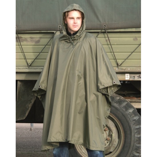Ripstop Wet Weather Ponco Mil-tec