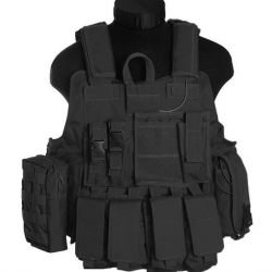 SSR Tactical Vest Mil-Tec | Black