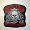 Lucky 7 Live To Ride Skull Patch