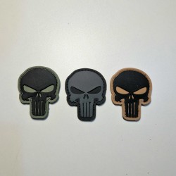 Punisher Skull PVC Patch