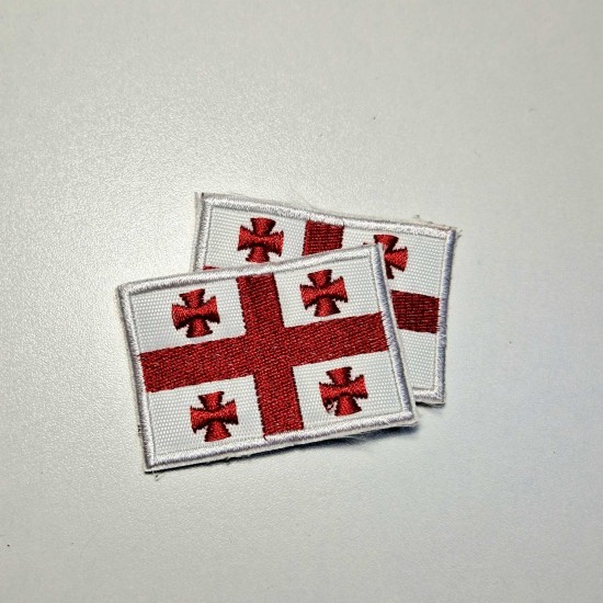 Georgian Flag Patch