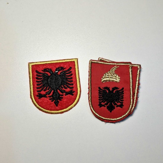 Albanian Flag Patch