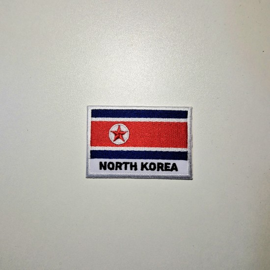 North Korean Flag Patch