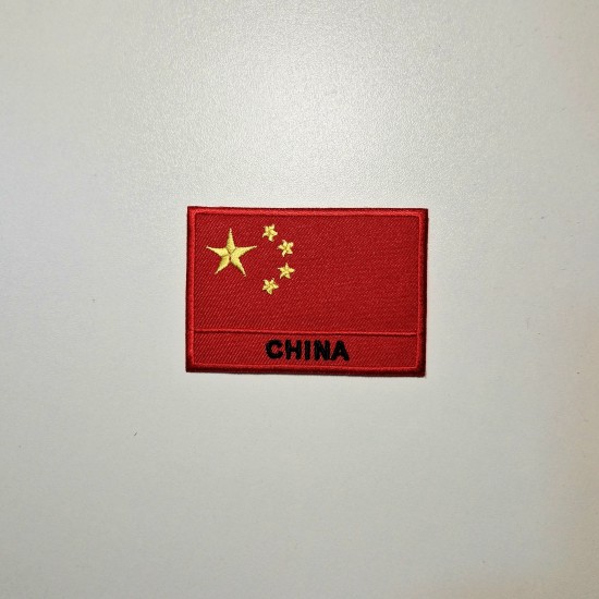 Chinese Flag Patch