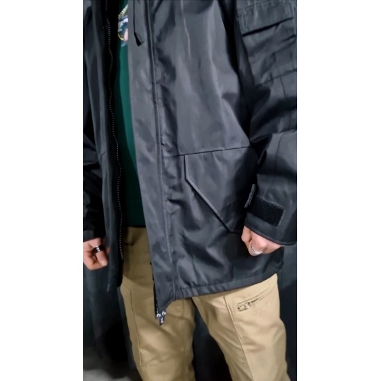 EWAKS Parka Cold Weather Pentagon | Black L XL