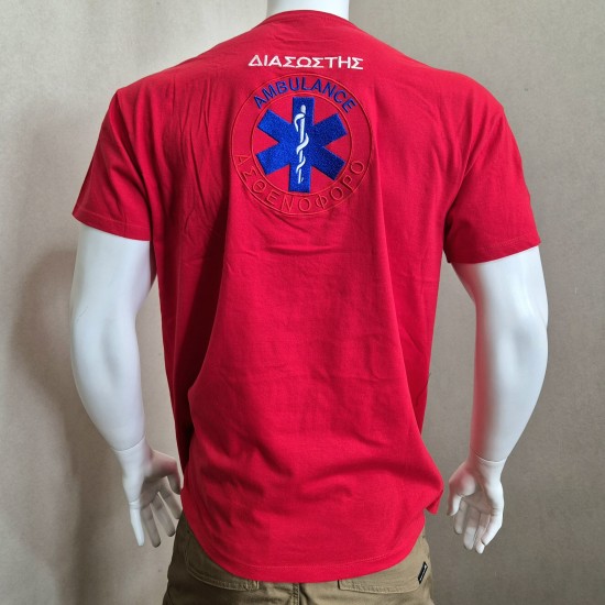 T-Shirt Red Διασώστης