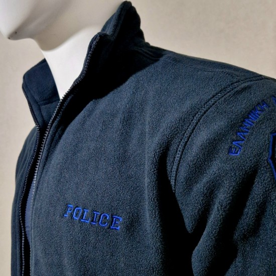 Fleece Jacket Police Low Profile Dark Navy