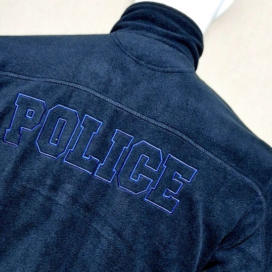 Fleece Jacket Police Low Profile Dark Navy